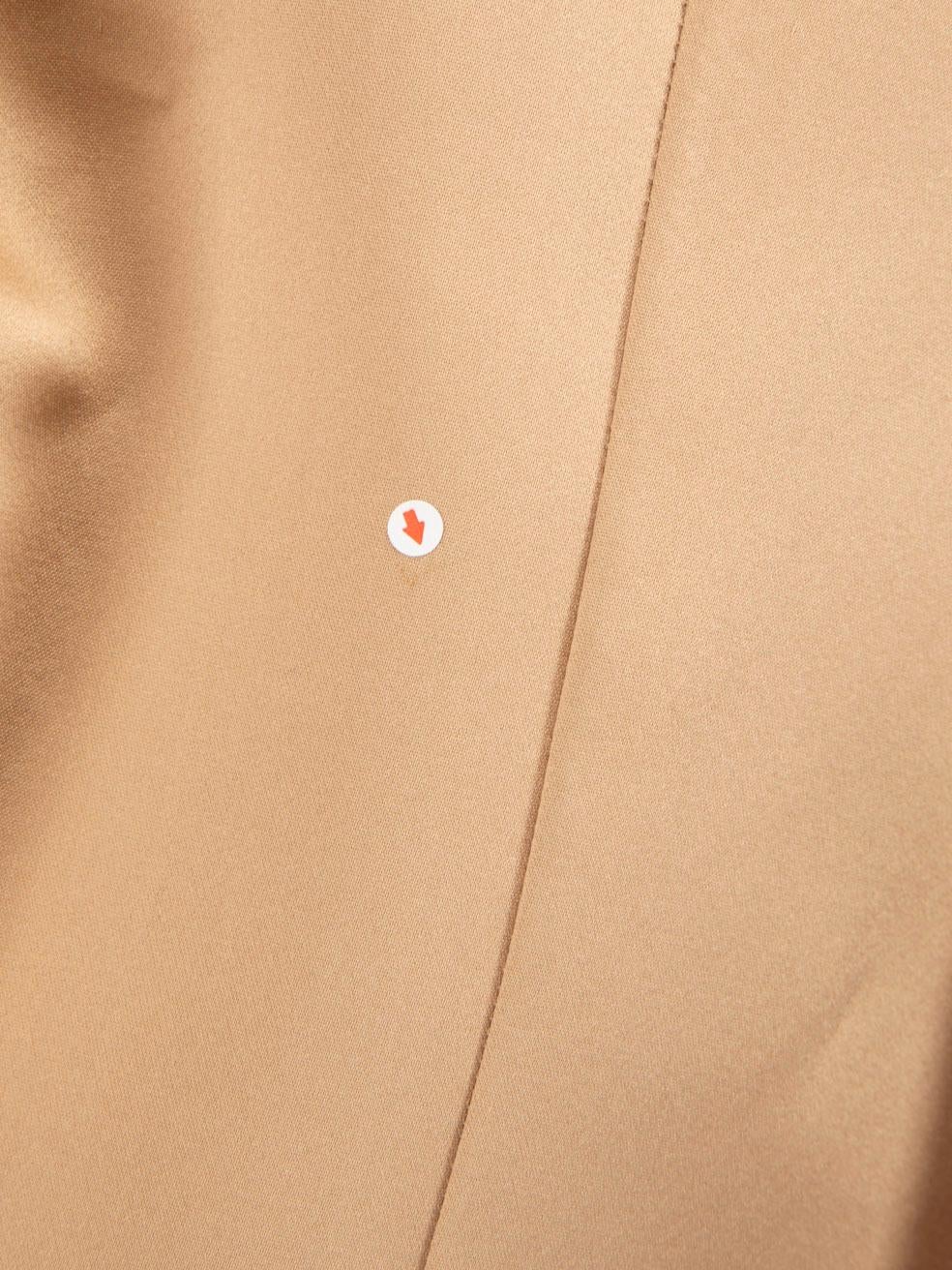 Roksanda Beige Satin Trim Oversized Blazer Coat Size S For Sale 1
