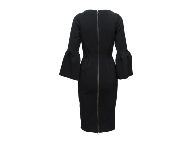 Roksanda Black Bell Sleeve Dress For Sale at 1stDibs | roksanda black ...
