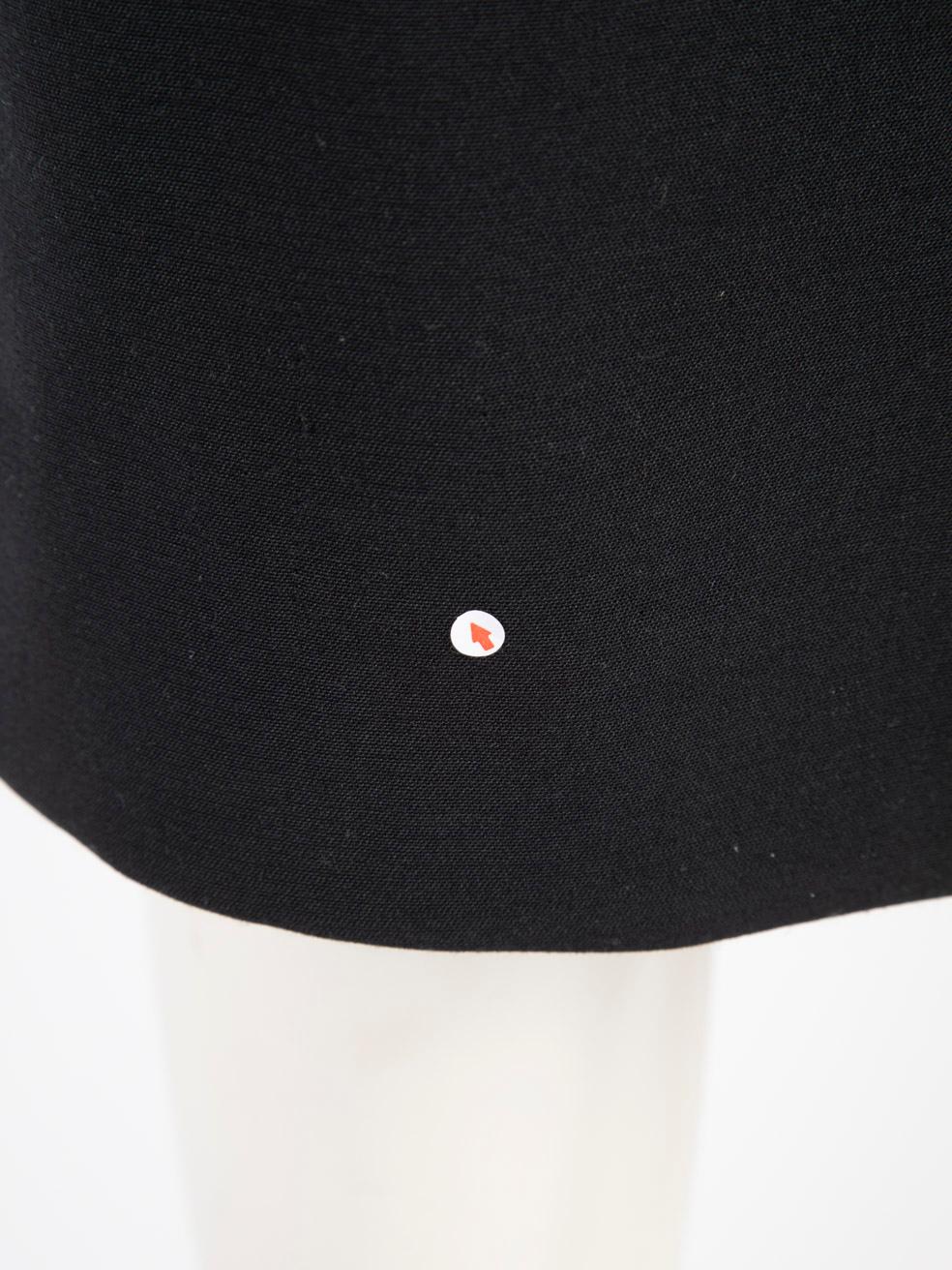 Roksanda - Vestito nero con maniche svasate - taglia M. In condizioni buone a London, GB