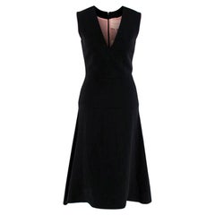 Roksanda Black Sleeveless A-Line Dress - Size US 4