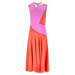 Vestido A-Line Roksanda Colour-Block