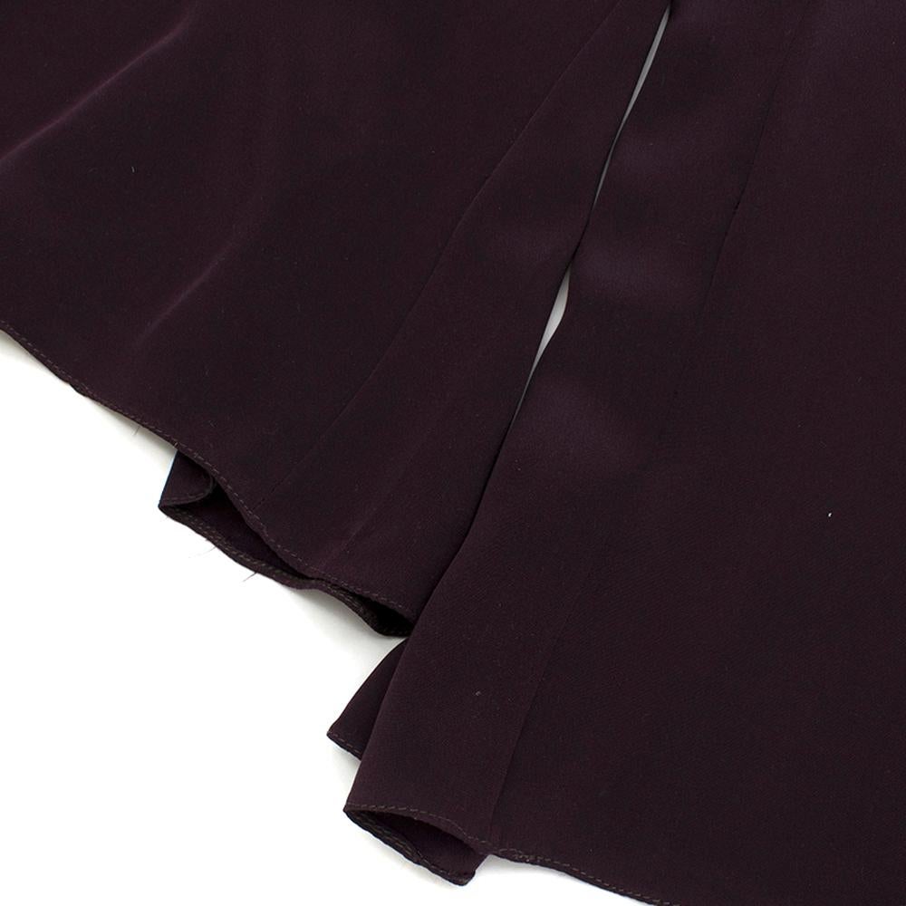 Women's Roksanda Draped Silk Marocain Crepe Jumpsuit Size US 4 For Sale