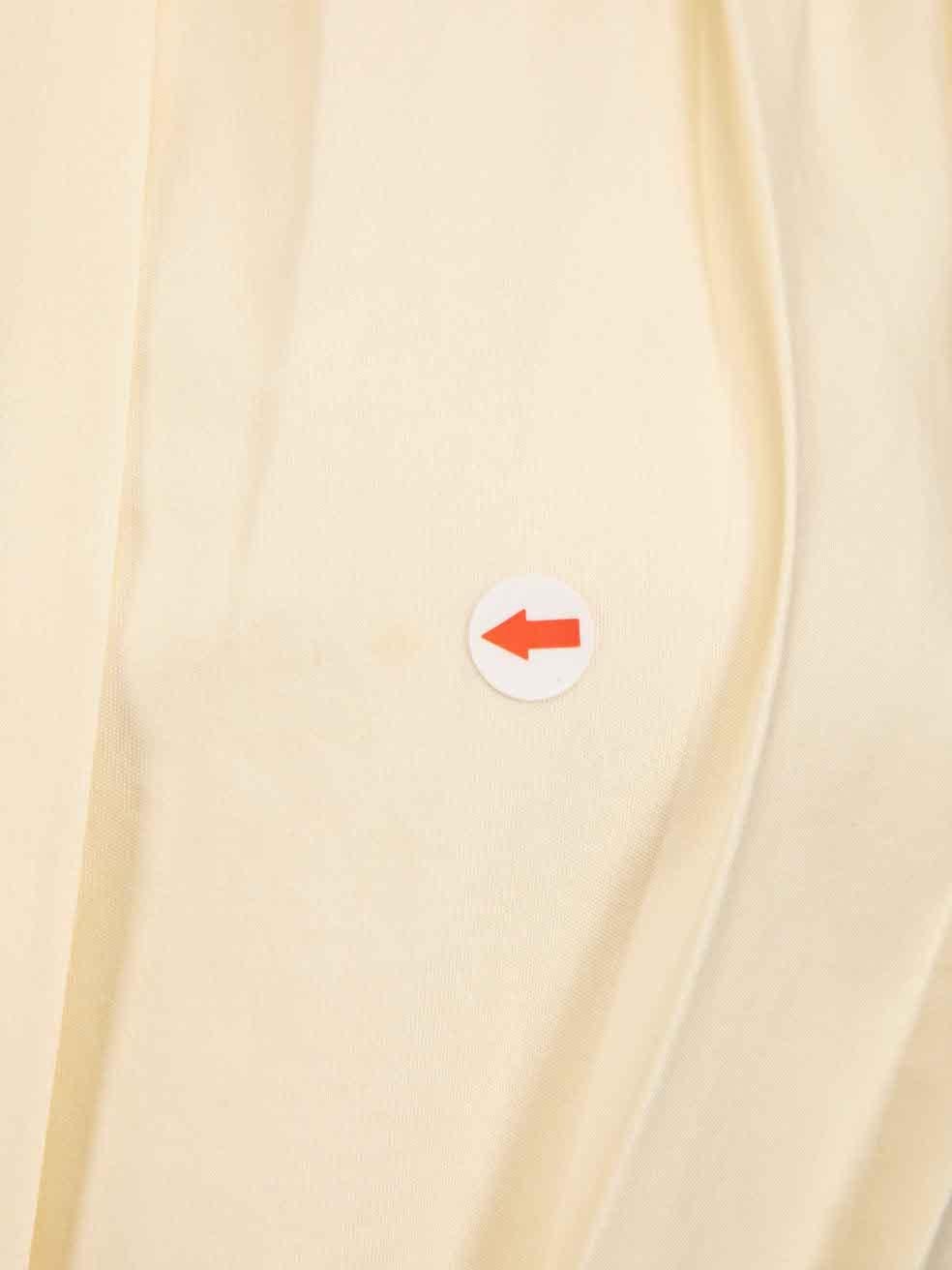 Roksanda Ecru Tiered Midi Dress Size M For Sale 1