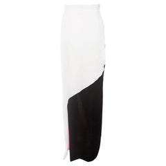 Roksanda Ilincic Colorblock Maxirock aus Crêpe L