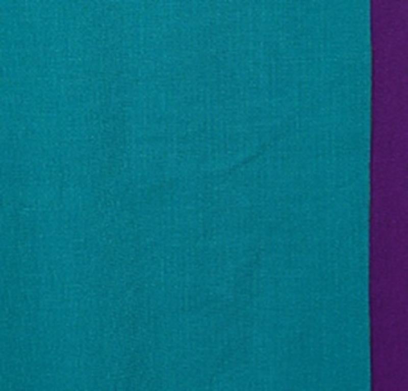 Roksanda Ilincic Colorblock jupe longue en crêpe de laine L en vente 1