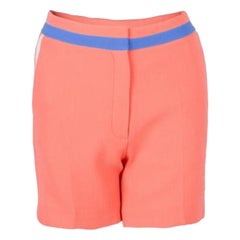 Roksanda Ilincic Pantaloncini in lana arancione neon S