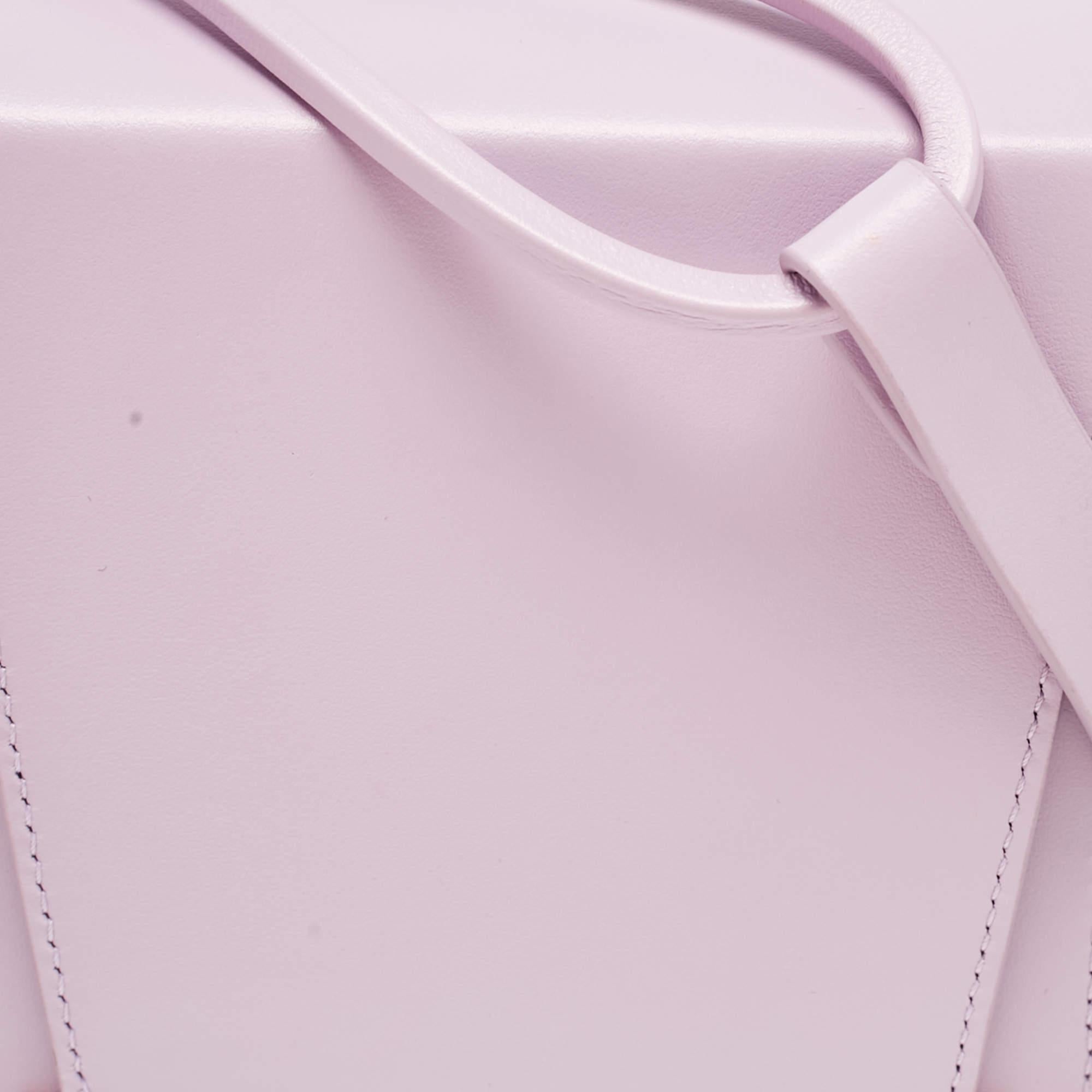 Women's Roksanda Light Purple Leather Box Shoulder Bag
