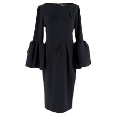 Roksanda Margot bell-sleeve cady dress SIZE 8