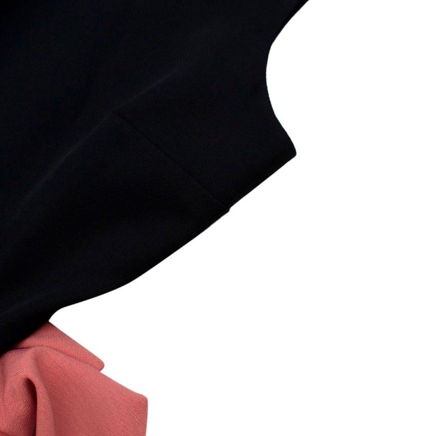 Roksanda Navy & Pink Colour Block Sleeveless Dress For Sale 3