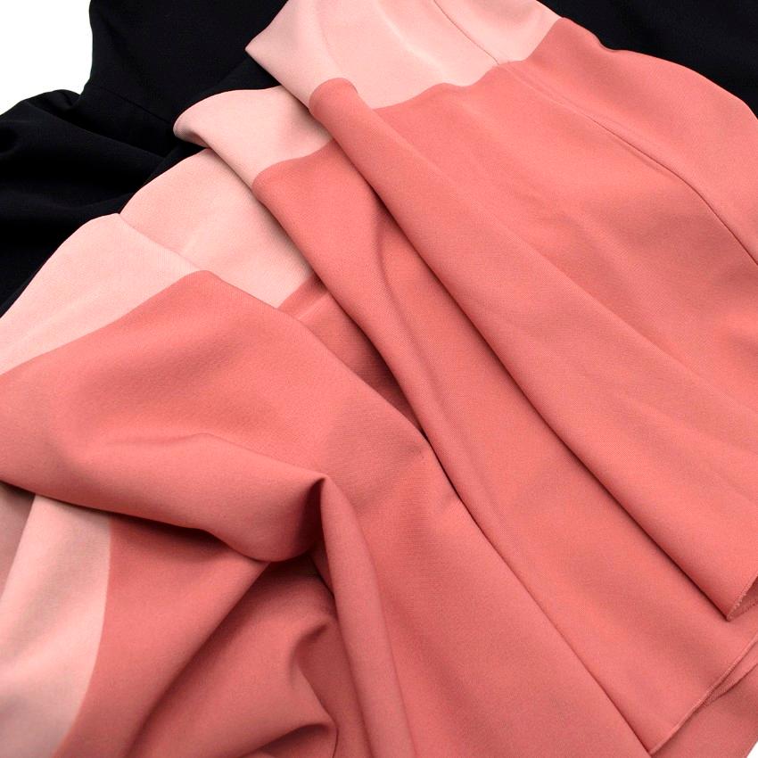 Roksanda Navy & Pink Colour Block Sleeveless Dress For Sale 1