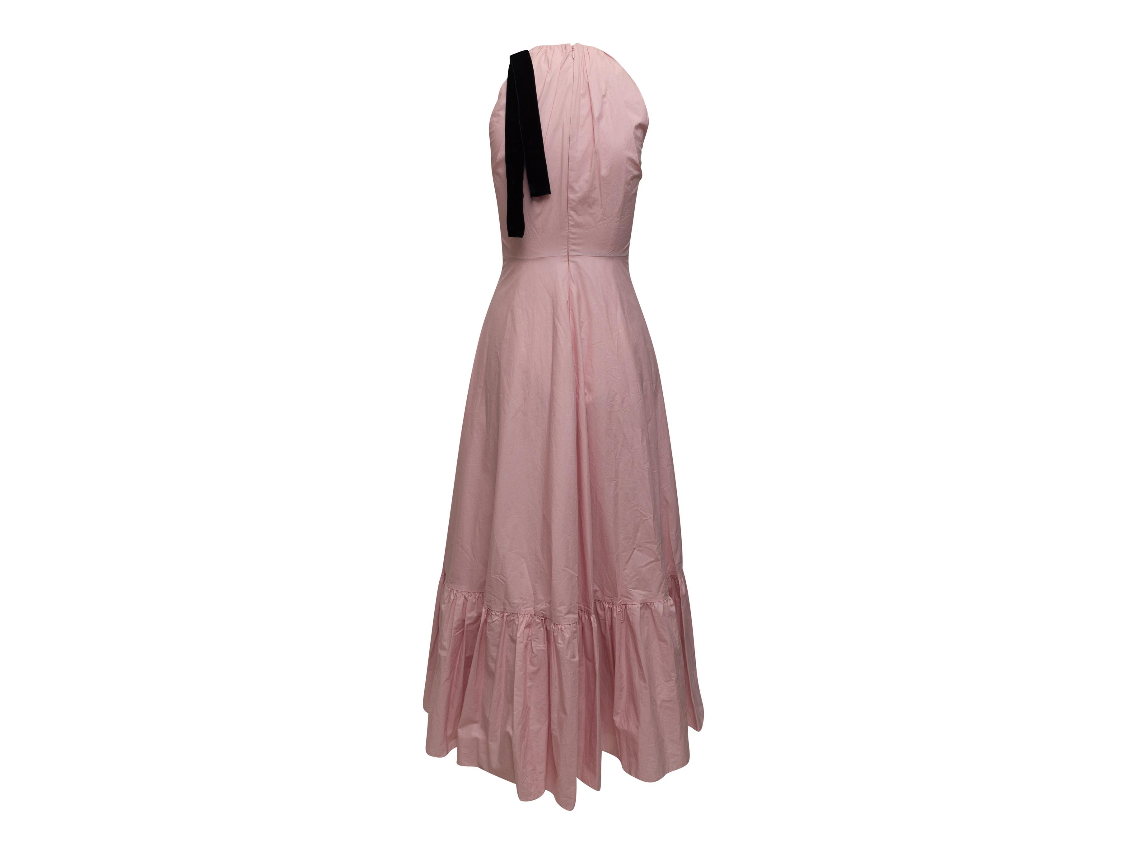 Roksanda Pink Sleeveless Maxi Dress In Good Condition In New York, NY