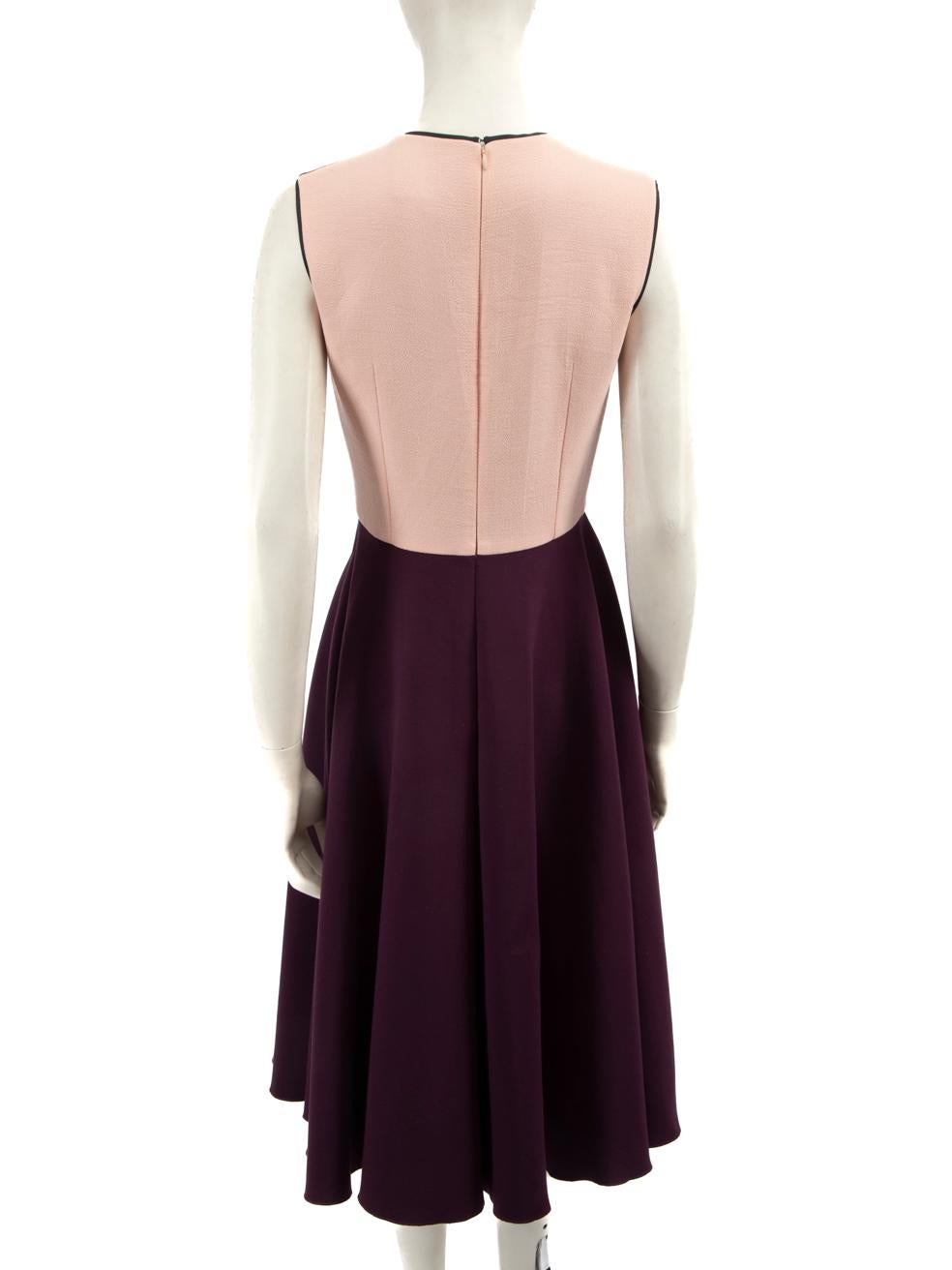 Black Roksanda Purple Skater Dress Size M For Sale