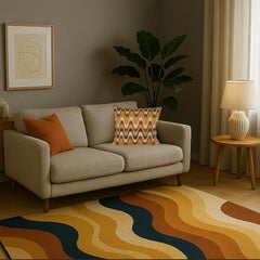 Rolakan Pillow by Selma Giöbel, Swedish Folk Art Textile, circa 1900