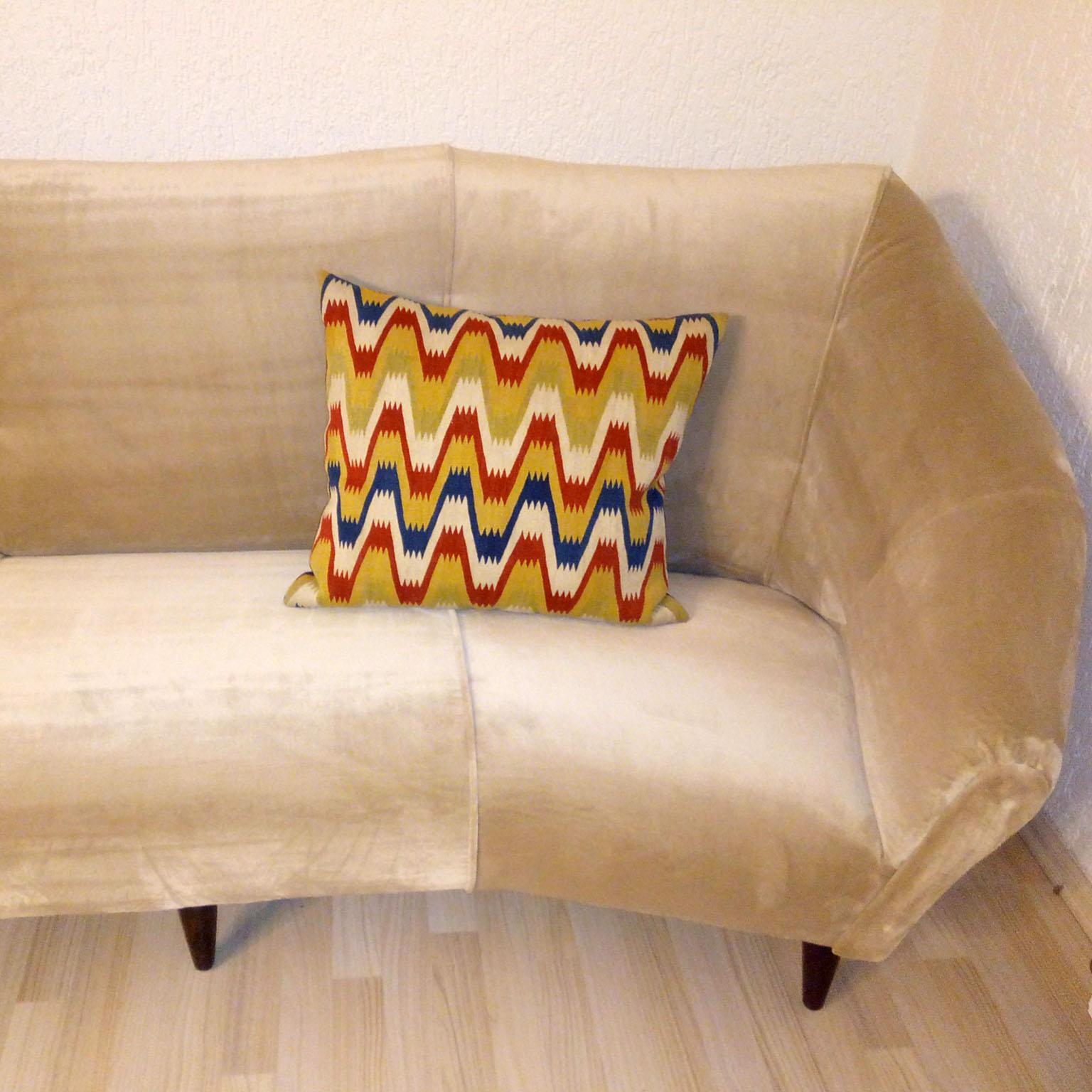 Suédois Oreiller, coussin, coussin de canapé CIRCA par Selma Giöbel, Suède, vers 1900 en vente