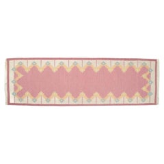 Rölakan runner in wool with geometric pattern. Sweden, 1960s