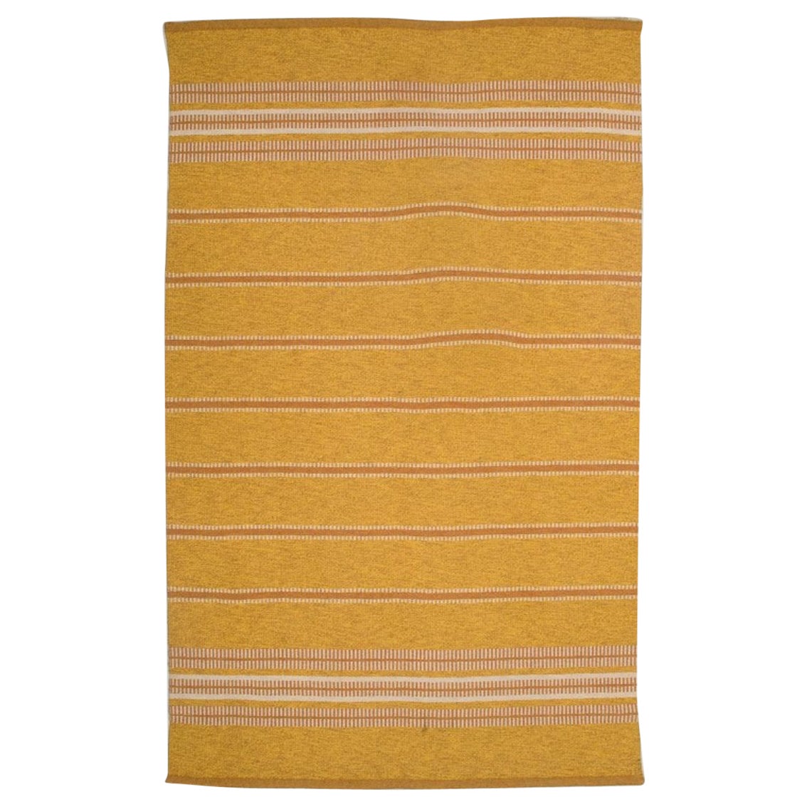 Rölakan, Svezia, grande tappeto in lana intrecciata a mano. Design modernista. in vendita