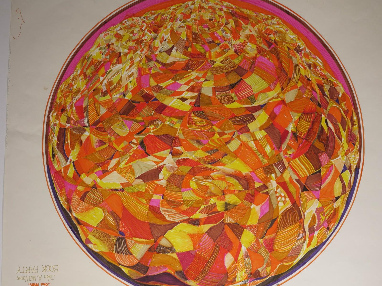 3rd Mandala - Painting by Roland Ayers