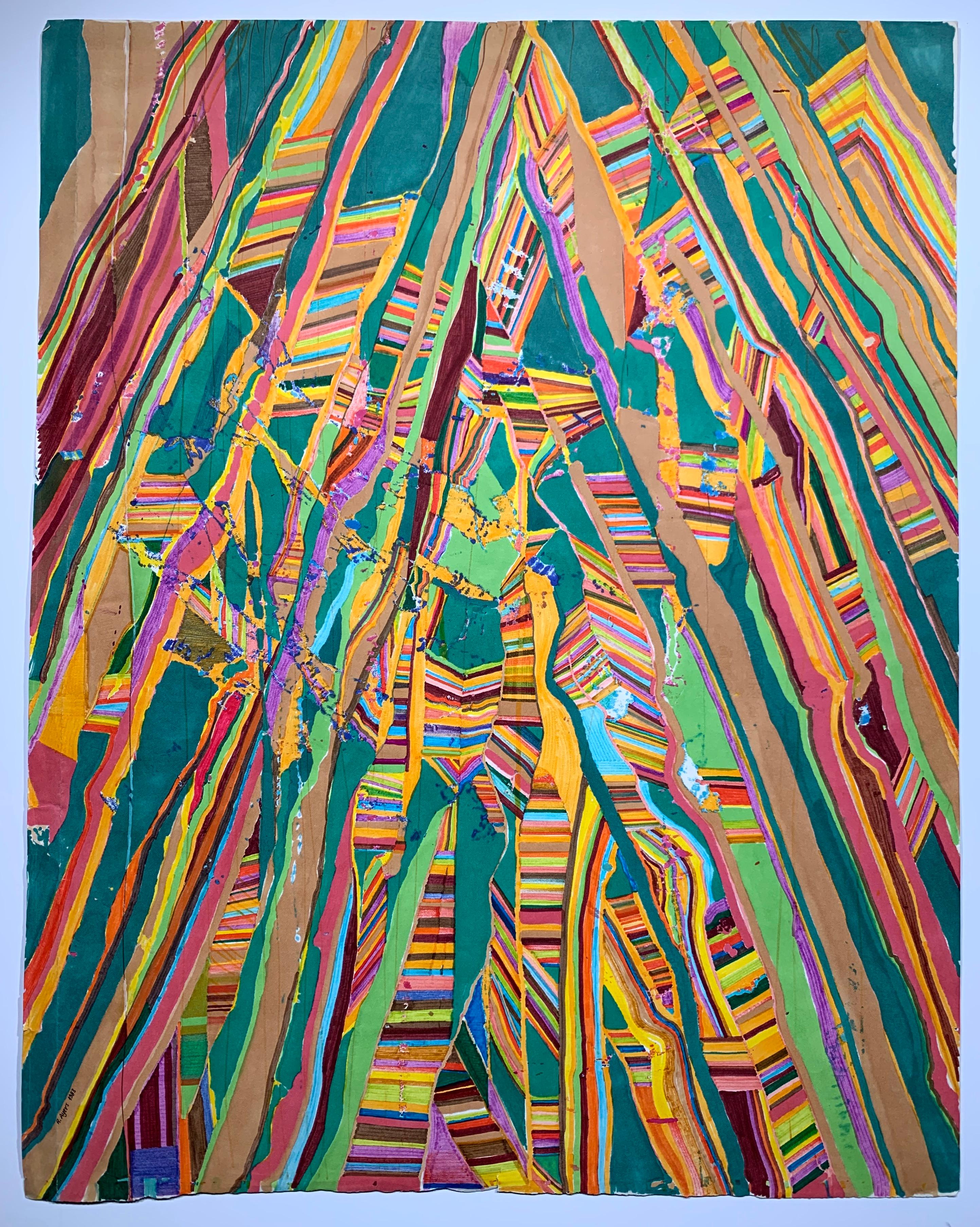 Abstract Painting di Roland Ayers - Senza titolo