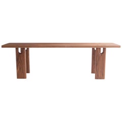 Roland Bench, Solid Walnut, Show Sample