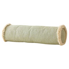 Roland Bolster Green Velvet Deluxe Handmade Decorative Cushion