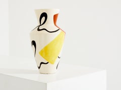 Roland Brice glazed ceramic vase 1950