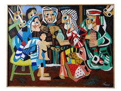 Roland CHANCO (1914-2017), Painting "The Wise Men", 2000.