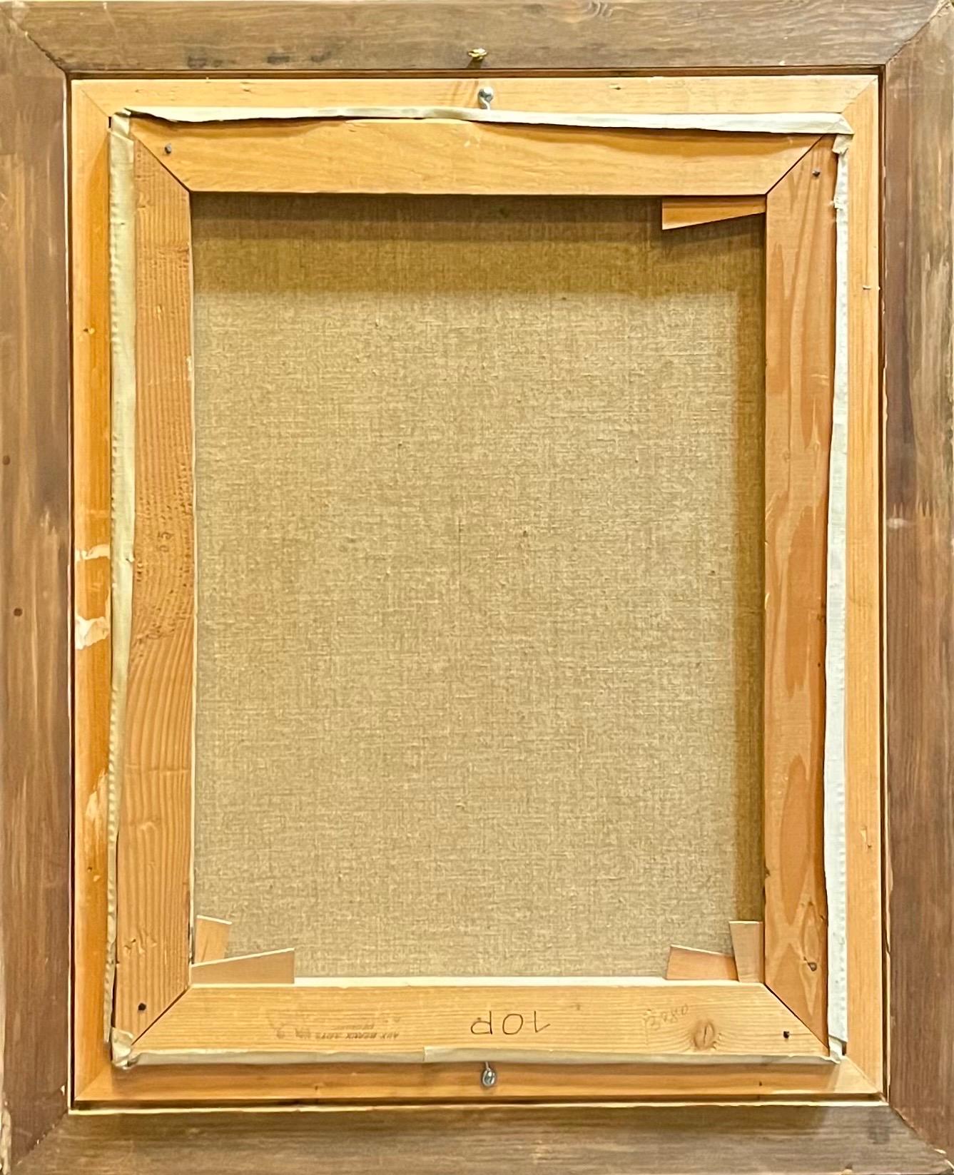 „Bell Tower“ von Roland Coudon – Öl auf Leinwand – 55x42 cm im Angebot 8