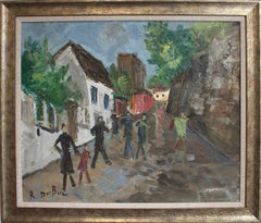 Poussettes à Montmartre