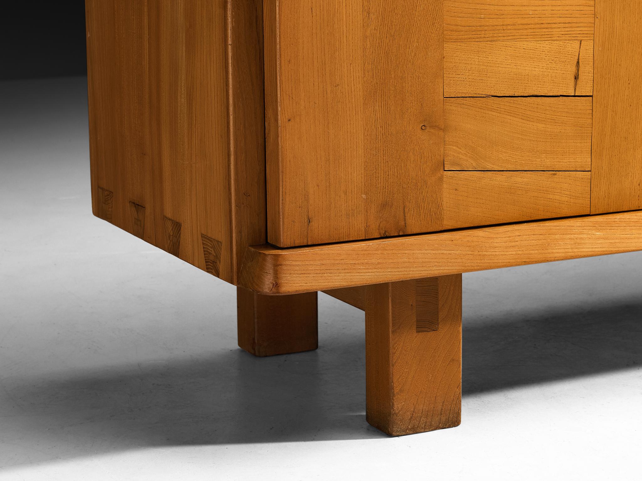 Roland Haeusler for Maison Regain Sideboard in Solid Elm in vendita 2
