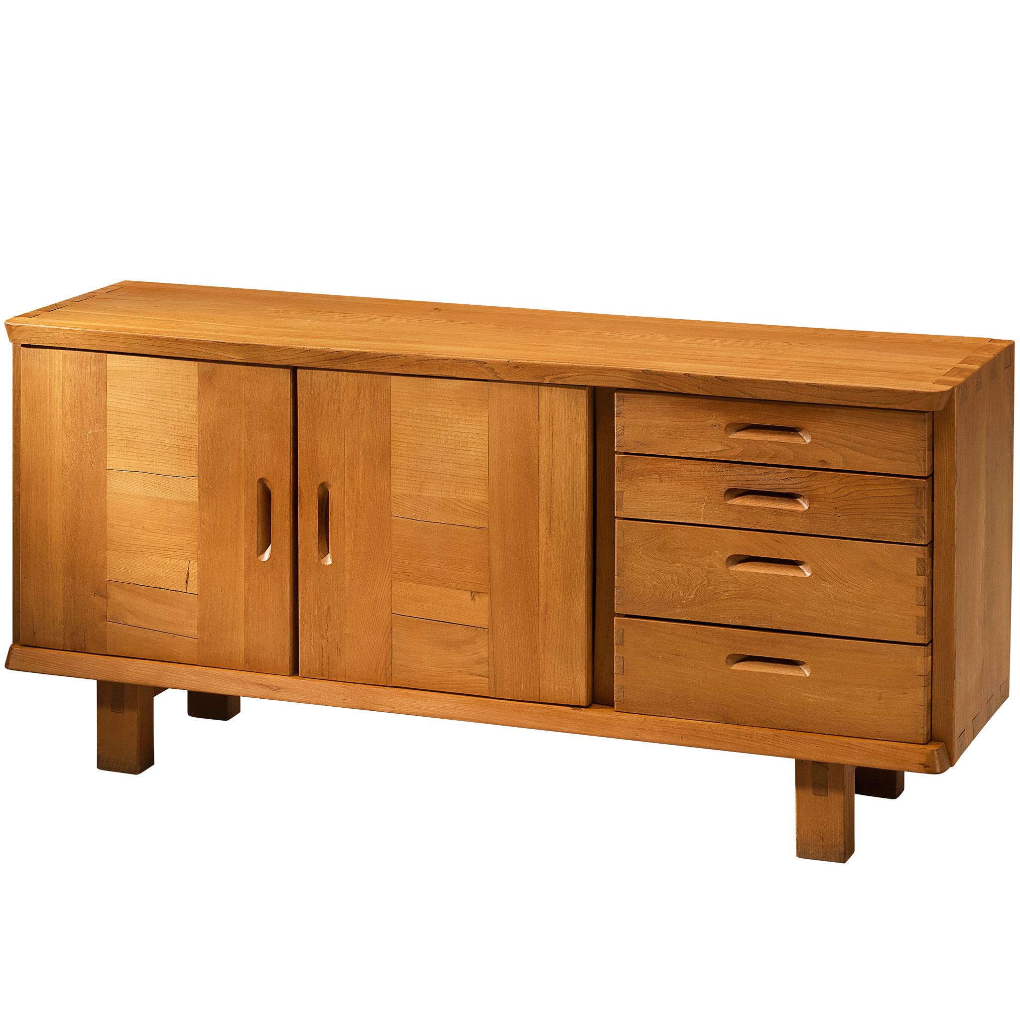 Roland Haeusler for Maison Regain Sideboard in Solid Elm
