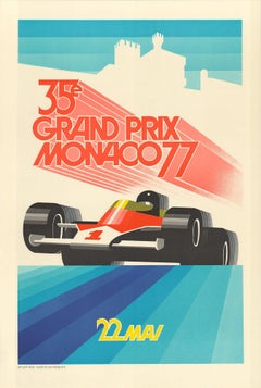 Roland Hugon 'Monaco Grand Prix 1977' 1990