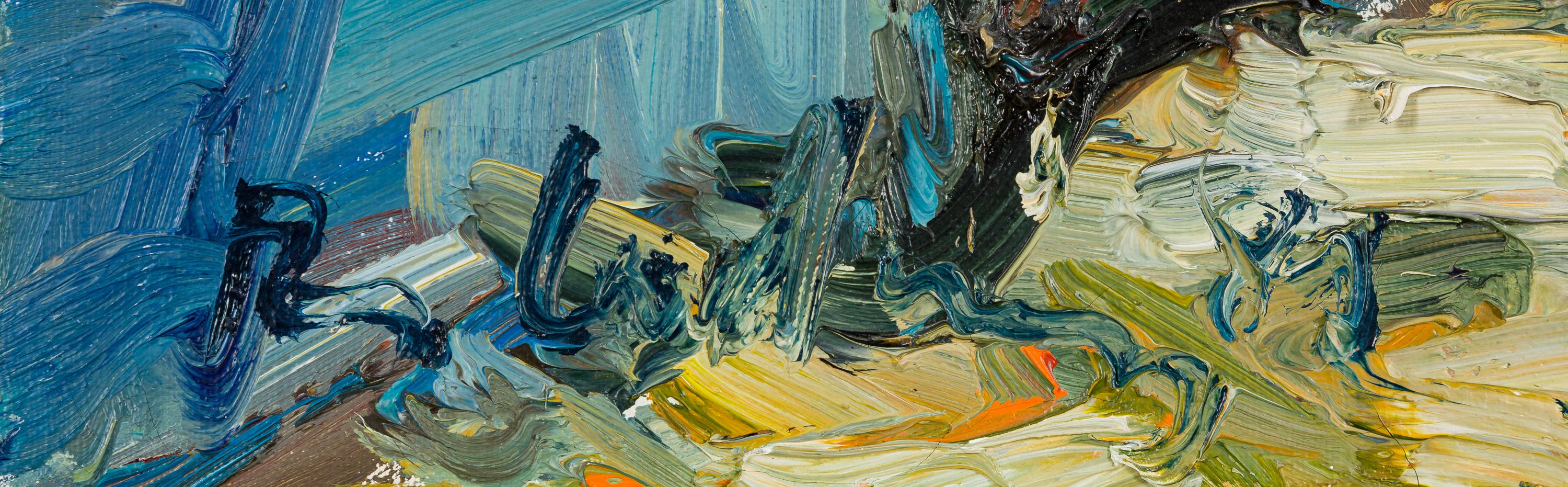 Vorgarten in der Provence (Moderne), Painting, von Roland Ladwig