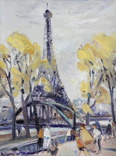 Bord de Seine à la Tour-Eiffel