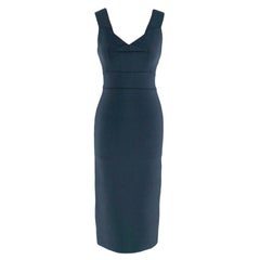 Roland Mourent Ermelo Dress in Slate Grey - Size US 4