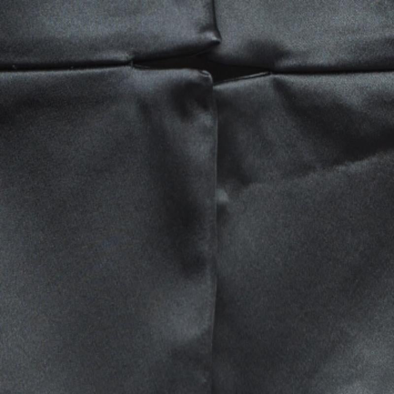 Roland Mouret Black Crepe Open Front Jacket M. Bon état - En vente à Dubai, Al Qouz 2