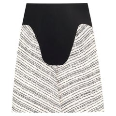 Roland Mouret A-Linien-Rock aus Boucle-Tweed