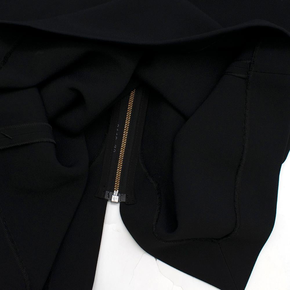 Roland Mouret Brownlow Black Stretch-Crepe Dress - Size US 8 3
