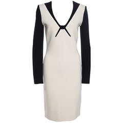 Roland Mouret Colorblock Knit Long Sleeve Kutim Dress M