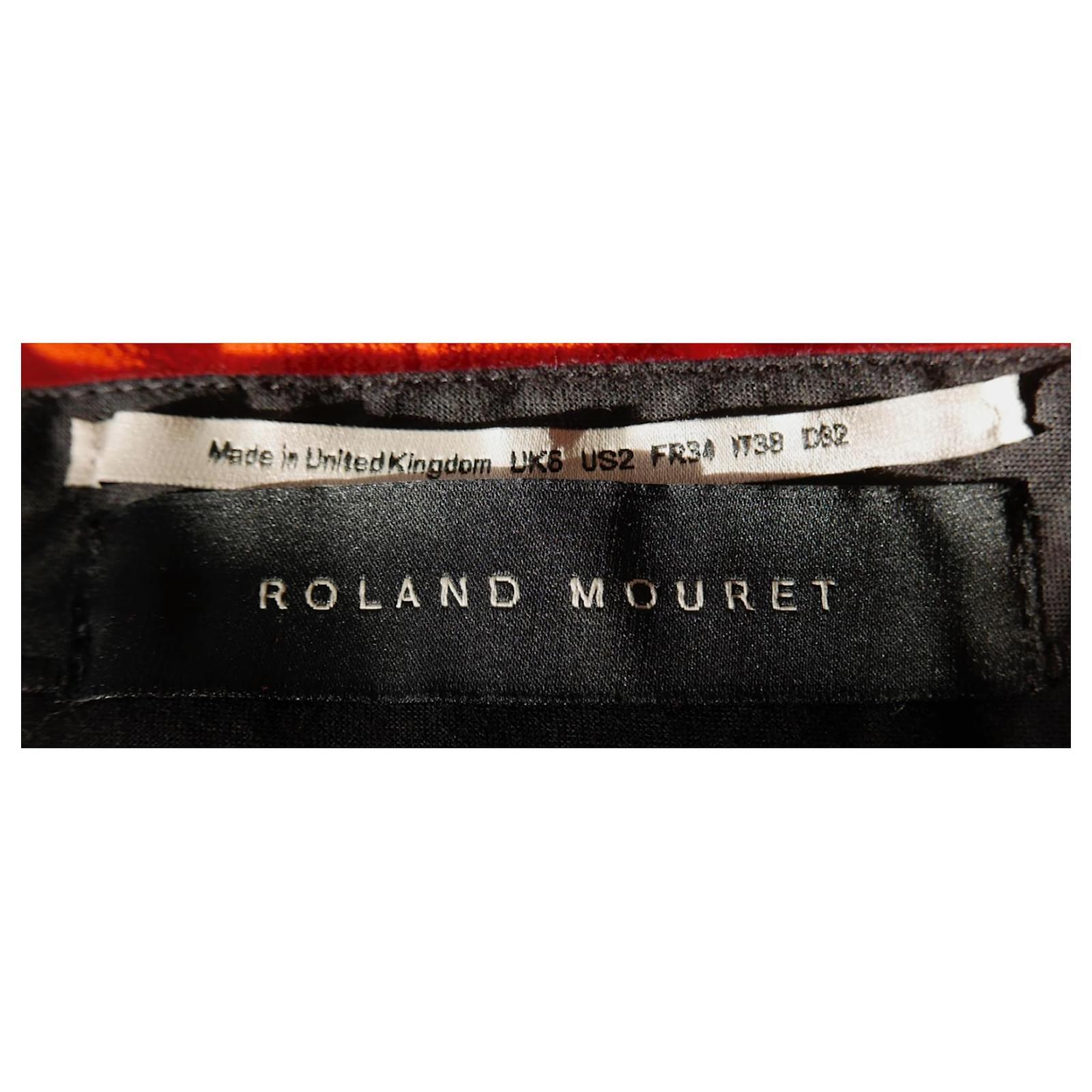 Roland Mouret Dilman Poppy Red Flared Pants  For Sale 2