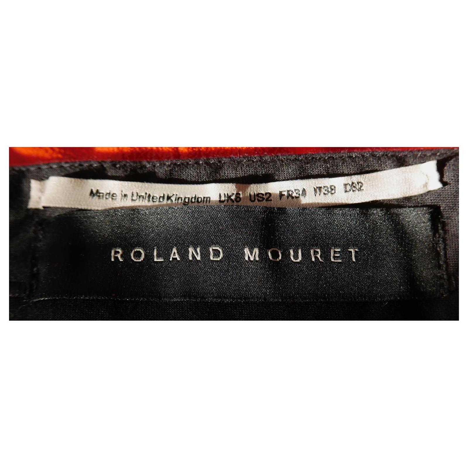 Roland Mouret Dilman Poppy Red Flared Pants For Sale 2