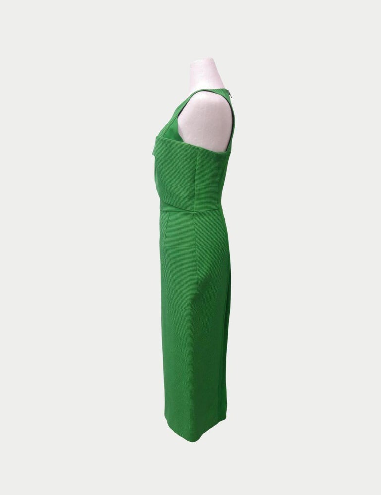 Roland Mouret Green Body-con Midi Dress- Eu 38 Roland Mouret Green Body-con Midi Dress- Eu 38