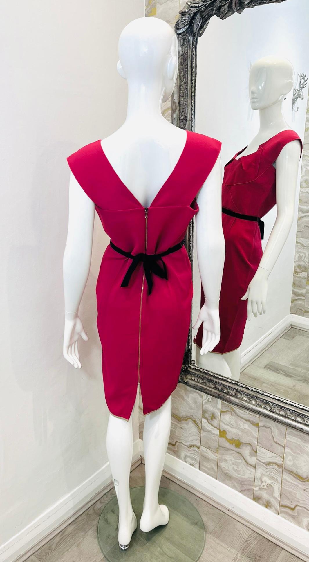 Roland Mouret For Selfridges Pencil Dress In Excellent Condition For Sale In London, GB