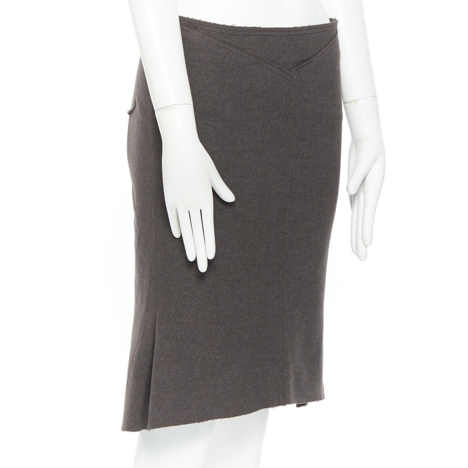 roland mouret leather skirt