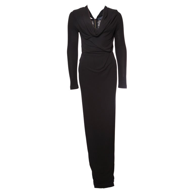 Roland Mouret, long black evening dress. For Sale at 1stDibs Roland Mouret, long black evening dress. For Sale at 1stDibs