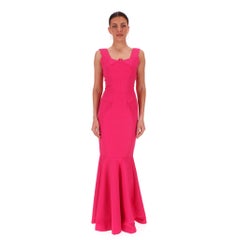 Roland Mouret Ltd Edition For Harrods Fluted Gown