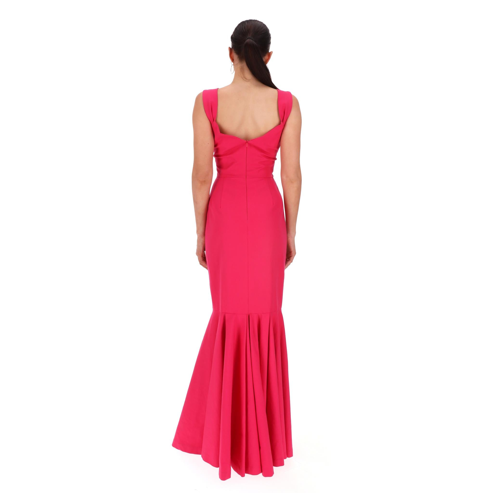 Roland Mouret Ltd Edition für Harrods Gerippte Robe im Zustand „Hervorragend“ im Angebot in London, GB