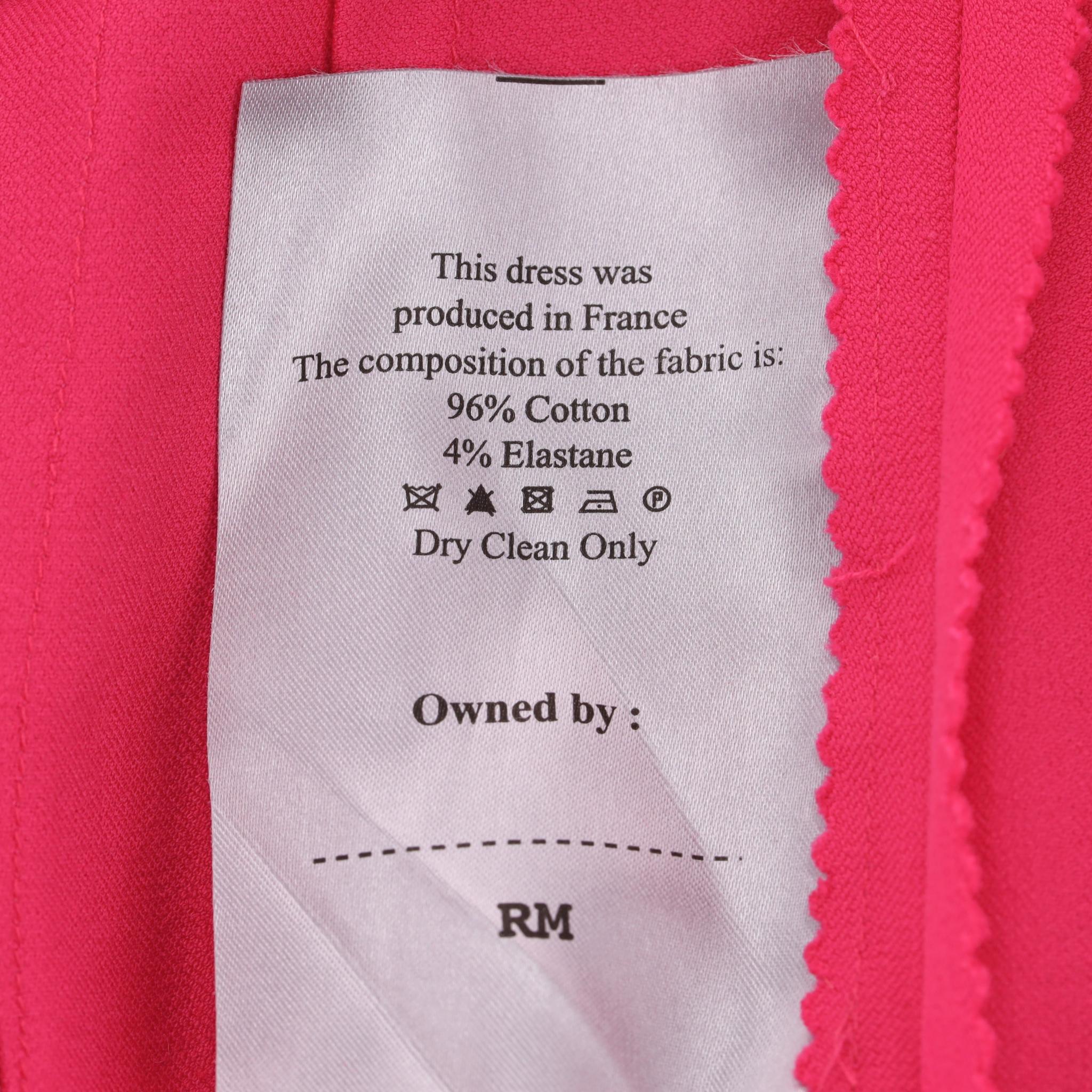 Roland Mouret Ltd Edition für Harrods Gerippte Robe im Angebot 3
