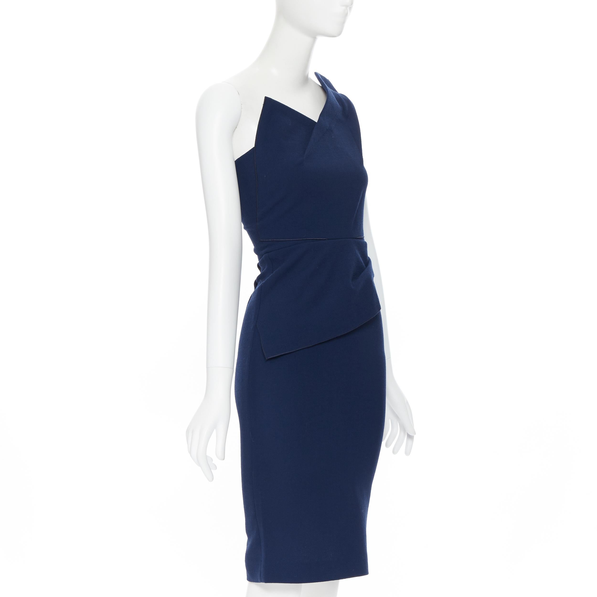 roland mouret blue dress