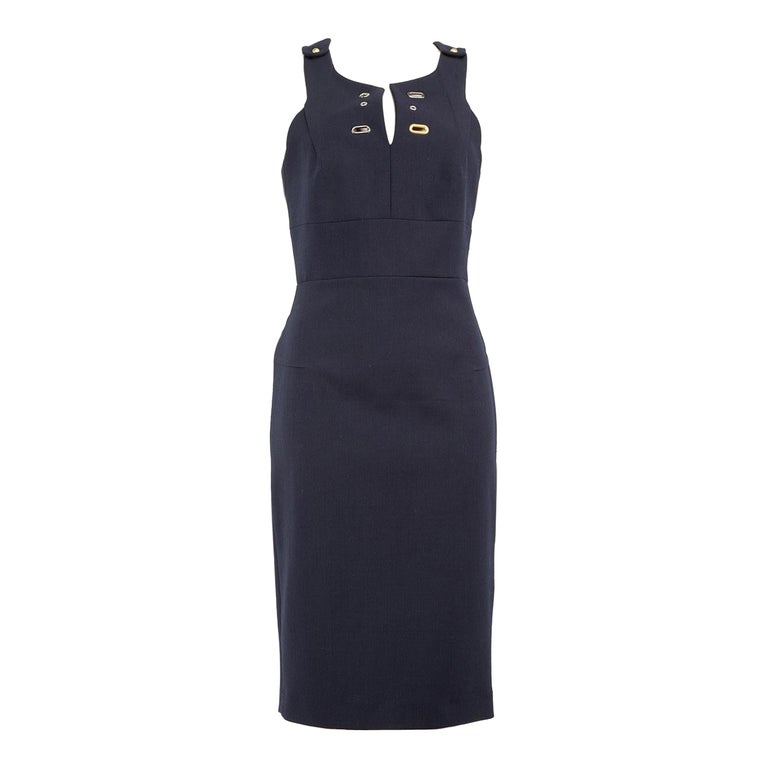 blue prom dress pinterest Roland Mouret – Roland Mouret Midi Bow Dress in Barcelona or Shop Online  Mujer 721-000323 01 main image 0