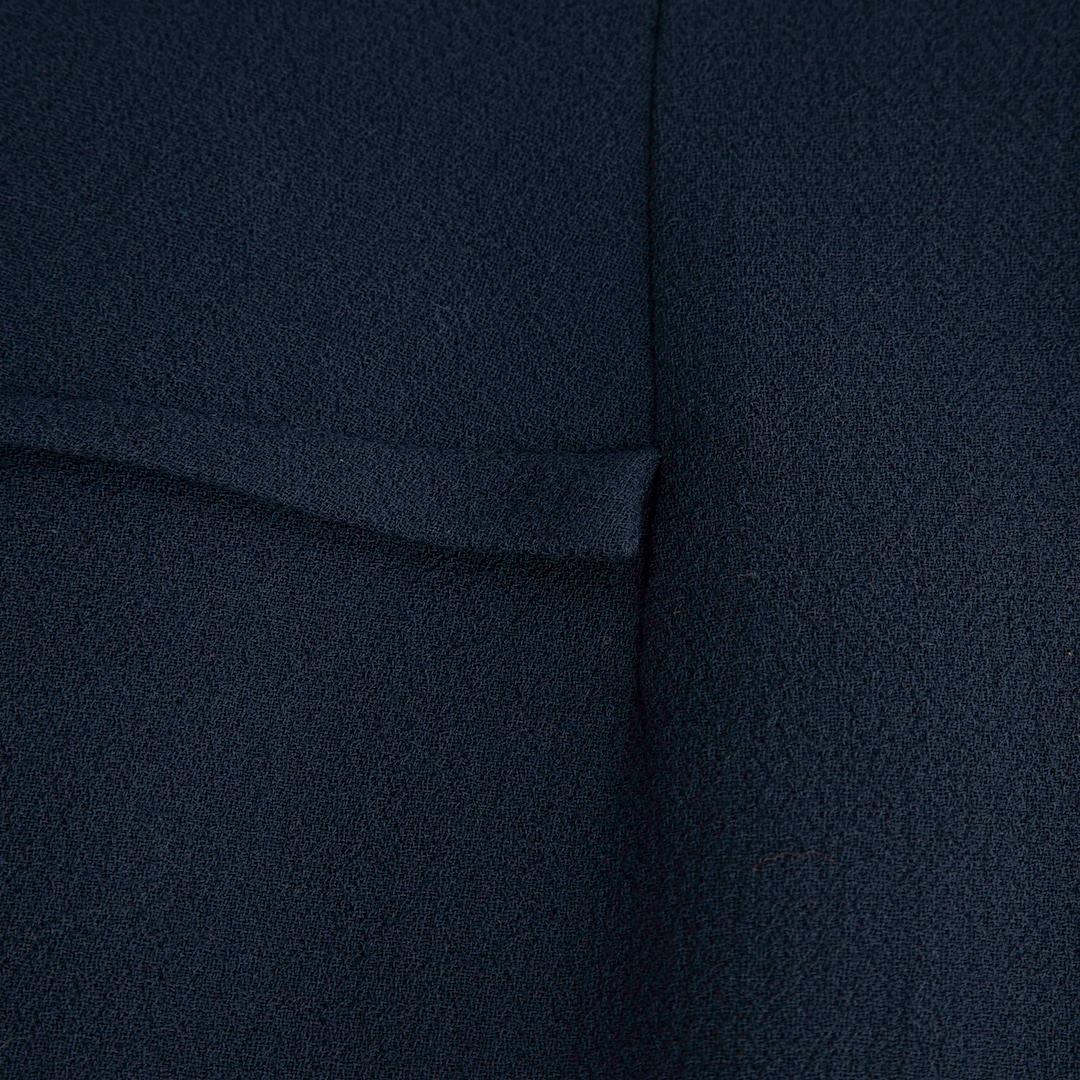 Black Roland Mouret Navy Wool Knee Length Body Con Dress Size S For Sale
